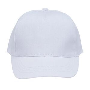 SOLS Childrens/Kids Buzz Baseball Cap / White